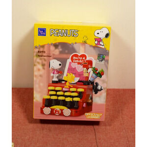 Pantasy Peanuts Snoopy Typewriter Retro Series Buildable Brick Block Set 86913 #
